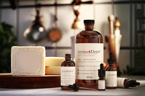 Aroma Depot Kush Fragrance Oil 120ml, Premium Essential Oil with Dropper for Candle Making, Soap Making, Bath Bombs