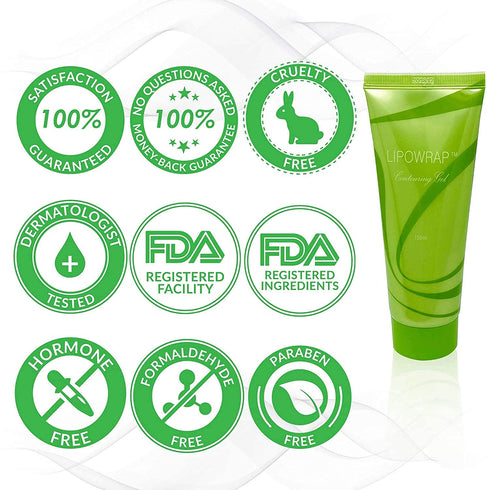 Ultimate Defining Body Gel Applicator Lipo Gel Cream for Firming Toning Contouring - 150 ml