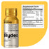 RYDE: Focus Shot, Orange Flavor, L-Theanine & Ginseng, Caffeine, 0 Calories, 0 Sugar, 2 FL OZ Shots, 8 Pack
