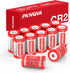 PKNOVA CR2 Lithium Batteries, 12 Count CR2 Battery 3V for Golf Rangefinder, 850mAh,