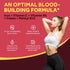 Doctor's Recipes Iron Supplement: Non-Constipating, Gentle Iron Pills with Vitamin C, B6, Folate & B12