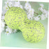 Mikinona Peanut Shape Massage Ball Fluorescent Mini Foam Roller for Deep Tissue Muscle Relief Back Shoulder Neck Waist