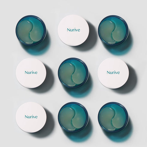 Under Eye Patches for Dark Circles - Korean Moisturizing Treatment for Puffy Eyes, Snail Mucin