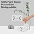 Packs, 100% 240 Count (20 Packs 12) Nolla Flushable Wipes Travel Plant-Based, Plastic-Free and Biodegradable
