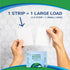 SimpleFresh 25 50 Laundry sheets loads | Fresh Linen scent - Laundry Detergent Sheets, Eco-Friendly, Plant-Based
