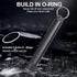 Airtight Metal Storage Bottle Tube Container, Waterproof Holder Case, Keychain Storage Tube for Outdoor Camping Travel