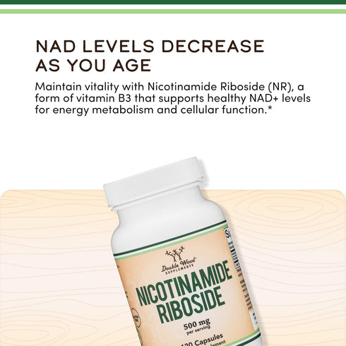 Nicotinamide Riboside Supplement - Boost Your NAD+ Levels Naturally