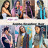 Jumbo Ombre Braiding Hair Extensions, Synthetic Twist Braids Crochet Fiber for Twist Braiding Hair (5Pcs/Lot