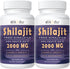 60,000 MG Shilajit Pure Himalayan Organic Capsules - 120 Capsules for Energy Boost & Immune Support