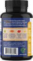ForestLeaf Vitamin D3 + K2 (MK7) Supplement, 5000 IU Max Absorption, 60 Veggie Capsules for Bone Health