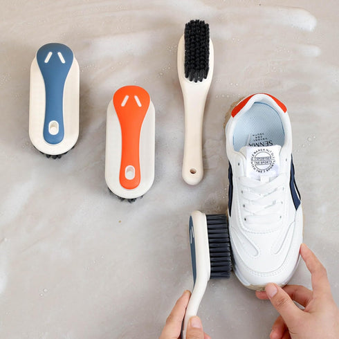 Soft Bristle Scrub Cleaning Brush, Stain Remover Brush, Small Scrub Brush Cleaner for Carpet, Clothes, Bathroom,