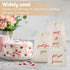 50 Pieces Cotton Drawstring Tea Filter Bags, Reusable Muslin Gift Bag for Wedding Party Home Supplies (3 by 4 Inches)