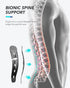 Back Brace for Women Men - Ergonomic Curved Spine Support with Carbon Fibre Splints for Lower Back Pain Relief