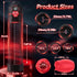 NPZO 5 7 Sex Toys Electric Penis Pump - Male Sex Toys - Pumps & Enlargers Male Masturbator with Suction Intensities