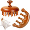 HX YUEGOUHUI Wooden Trigger Point Massage Tool, Wood Spider Shape 5 Legs Massager for