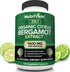 Nutrivein Organic Citrus Bergamot 25:1, 1400 mg, 120 Capsules, Heart Health in Men and Women, 60 Day Supply
