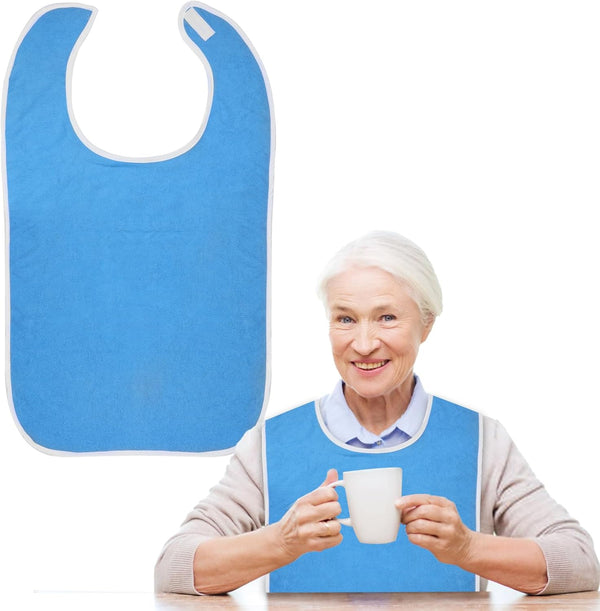 Yuanchu Towels Adult Bibs, Adult Bibs for Men Women Senior Citizens Adult Bibs