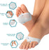 Homergy Metatarsal Foot Pads for Pain Relief - 4 Pack Soft Gel Reusable Sleeve Pads, Forefoot Cushioning Supports for