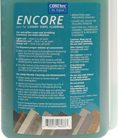 Shaw 32 Oz Floors Hard Surface Floor Cleaner Concentrate Fl
