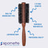 Spornette Italian 2.25 inch Round Boar Bristle Brush, Model 854