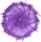 Wudygirl 100pcs Sheer Organza Bags 5‘’x7‘’ - Purple Drawstring Packages for Jewelry, Baby Shower & Party Favors