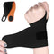 Ultra-Thin Wrist Brace for Carpal Tunnel, Adjustable Support for Pain Relief, 2pcs (Black)