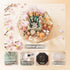 Rotating Makeup Organizer, High Hardness Glass Cosmetic and Skincare Organizer for Bathroom Counter