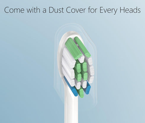 Toothbrush Replacement Heads, 8 Pack, Compatible with Philips Sonicare Electric Brush Head for Optimal Plaque Control