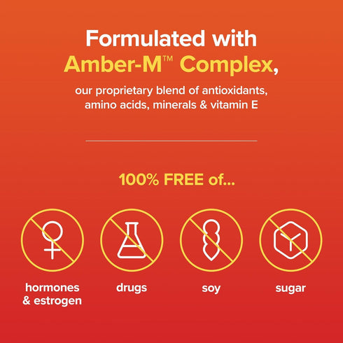 Amberen: Safe Multi-Symptom Menopause Relief, Clinically Shown to Relieve 12 Symptoms, 1 Month Supply