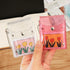 Lipstick Case Keychain, 2Pc Vertical Clear Lipstick Pouch Organizer for Purse, Waterproof Mini Storage for Small Items