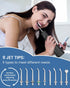 Water Flosser Teeth Pick: 9 Jet Tips Cordless Oral Irrigator with 300ML, 5 Modes Portable Power Dental Flossers, IPX7