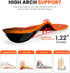 Plantar Fasciitis Arch Support Insoles - Welnove Heavy Duty High Arch Inserts Standing All Day, Fatigue Reduce