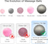 Plantar Fasciitis Relief Massage Ball - Lacrosse Ball, Foot Massage Roller & Myofascial Release Ball for Foot Pain