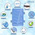 REVIX Full Back Ice Pack for Injuries - Reusable Large Gel Ice Wrap for Back Pain Relief, XXL