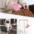 Portable 2 in 1 Pink Contact Lens Case and Glasses Case, Traveling Holder with Soak Storage Kit and Built-in Mirror