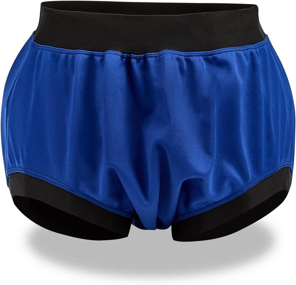 Menpol Adult Plastic Diaper Covers Waterproof, Leakproof Rubber Incontinence Pants Washable, High Waist