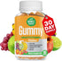 Kids Gummy Multivitamin - 90 Gummies, Complete Daily Essentials Vitamins and Minerals, Fruit Flavor, Gluten Free