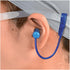 VIEW Swimming Gear Silicone 2-Way Ear Plugs, Blue, VA-1201A-BL