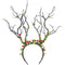 MOSTORY Green Mushroom Branch Headband - Handmade Woodland Hairband for Women Girls Cosplay Party