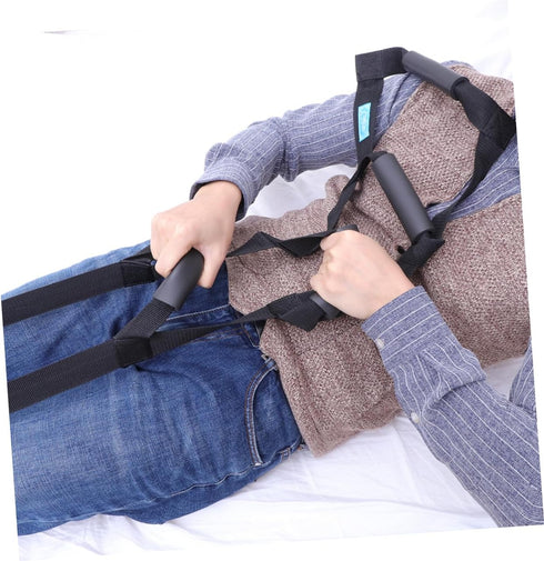 Outanaya Bed Ladder Assist Device with Adjustable Straps for Elderly Injury Recovery and Pregnant Patients Cushioned