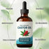 Shrandi Pack, Pack Castor Oil, Celara Castor Oil Can Be Used with Cotton Castor Oil Wrap or Patch for Liver Support