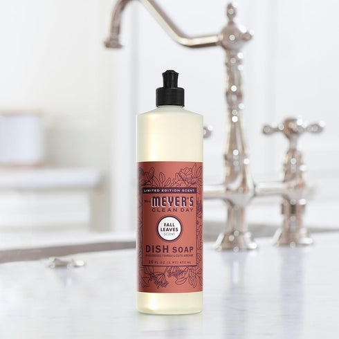 Mrs Meyers Clean Day Dish Soap, Fall Leaves Scent, 16 Fl Oz