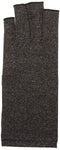 Rolyan 49430 Fingerless Compression Glove for Arthritis for Men & Women, Black Glove,