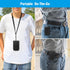 PU Leather Protective Case for Freestyle Libre 3/Libre Reader, Lightweight Shockproof Diabetic Storage Neck Sling