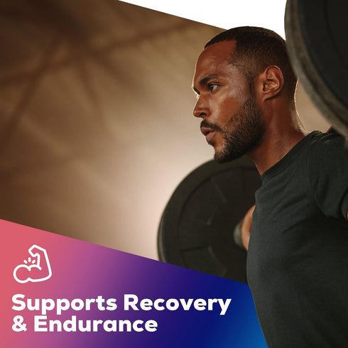 Amino Muscle Recovery Powder with BCAAs, After Workout Recovery Drink for Women & Men, 45 Servings
