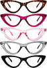 Yogo Vision Cateye Reading Glasses for Women, Eyeglasses with Light Spring Hinge Frame