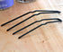 Professional Ballet U Shaped Hair-Pins, ROCST Black for Women Girls, 3 inch, 12 Pack (Black)