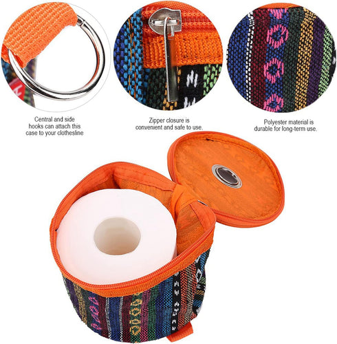 Toilet Paper Bag Hanging Tissue Holder Tissue Case Paper Case Wipes Box Case Holder Roll Cat Proof Toilet Paper Storage