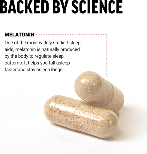 FORCE FACTOR Melatonin 5mg - 60 Vegetable Capsules, Drug-Free, Vegan & Non-GMO