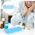Weekly & Monthly Travel Pill Organizer - Compact Pill Box